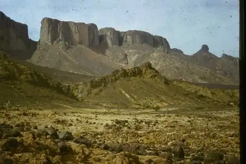 Vintage Dia Slide 35mm Algeria  Hoggar Mountains  70s