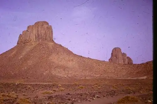 Vintage Dia Slide 35mm Algeria  Hoggar  Mountain   1960/70s