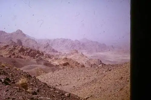 Vintage Dia Slide 35mm Algeria  Hoggar  Mountain   1960/70s