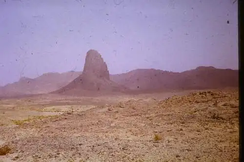 Vintage Dia Slide 35mm Algeria  Hoggar  Mountain   1960/70s