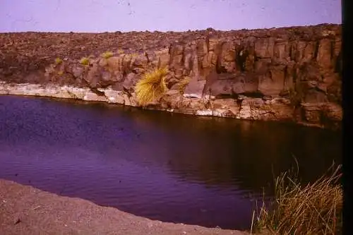 Vintage Dia Slide 35mm Algeria Tamanrasset River  1960/70s