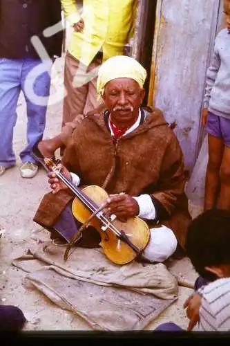 Vintage Dia Slide 35mm Algeria  Man on the street Algir  1960/70s