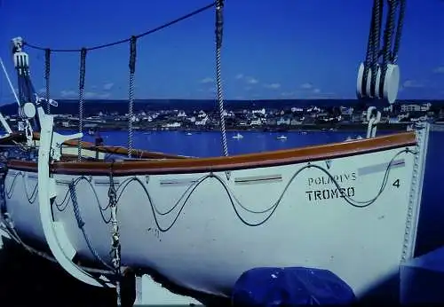 Vintage Dia Film Slide 35mm  Polarlys Tromso Norway '70s  B9/L4