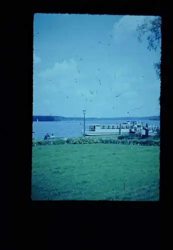 Vintage Dia Film Slide Mini Dia Ausflugschiff P554 DDR    '60s  B9/L12