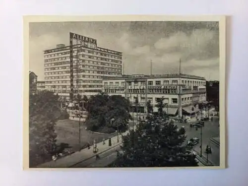 Vintage Foto Berlin Askanischer Platz mit Europahaus und Emelka Palast