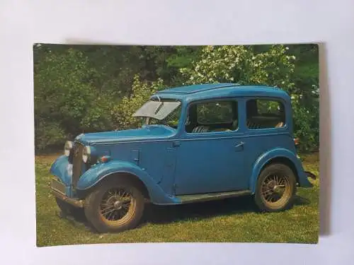 AK Austin Seven 1934, Ansichtscarte Postcard  c1970