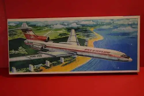 VEB Plasticart TUPOLEV TU-154 INTERFLUG 1:100 Made in GDR 9360 Zschopau