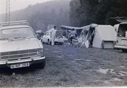 Vintage Negativ Foto Wildcamper   '60s B12/4/11