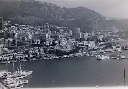 Vintage Negativ Foto Monaco - Monte Carlo Panorama   '60s B12/4/16