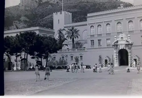 Vintage Negativ Foto Monaco  Schloss   '60s B12/4/19