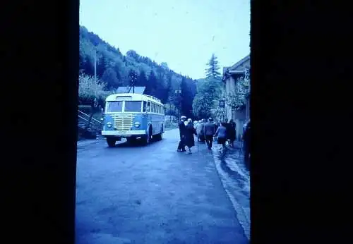 Original  MINI DIA DDR BUS  IKARUS 60 in Rudolfstadt /?/ '65 B13/68