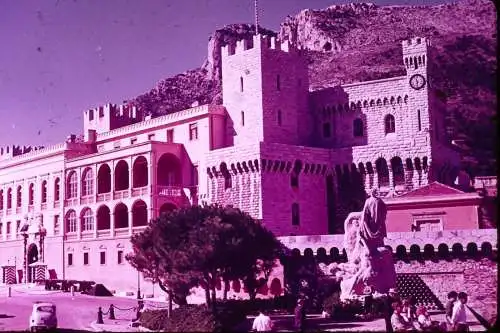 Vintage Dia Film Slide 35mm Monaco The Princess Palace  '70s B5/L67