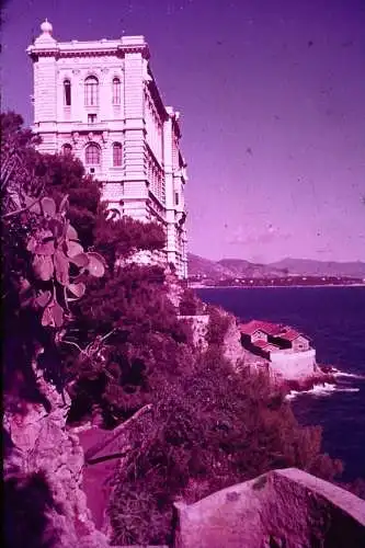 Vintage Dia Film Slide 35mm Monaco The Aquarium of Monaco '70s B5/L71