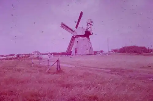 Vintage Dia Film Slide 35mm 3 Stk.  Windmühle '60s B3/L21-22-23