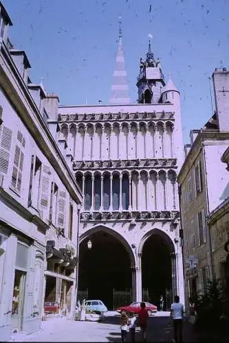 Vintage Dia Film Slide 35mm Church of Notredame  Dijon France  '70s B4/L13