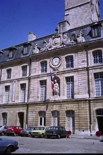 Vintage Dia Film Slide 35mm Town Hall  Dijon France  '70s B4/L17