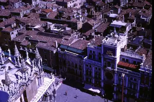 Vintage Dia Film Slide 35mm Panorama Venice Italy  '60s B4/L35