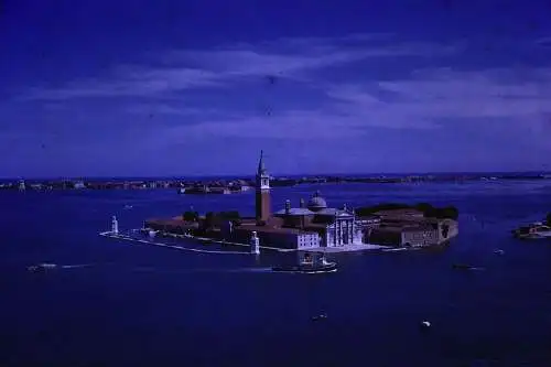 Vintage Dia Film Slide 35mm San Giorgio Maggiore  Italy  '60s B4/L41