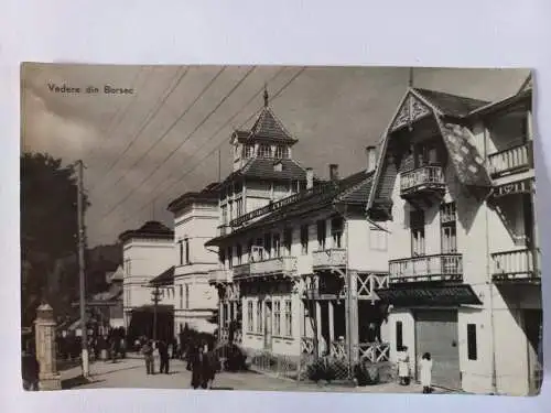 AK Postcard CPA Vedere din Borsec Romania