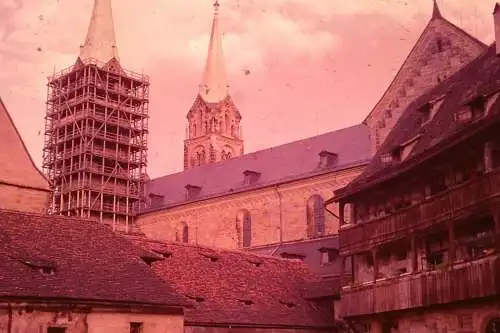 Vintage Dia Film Slide 35mm Bambert  Dom Germany  1959 B4/L80