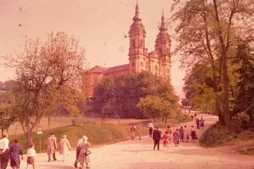 Vintage Dia Film Slide 35mm Klosterkirche Vierzehnheiligen   1959  B4/L86