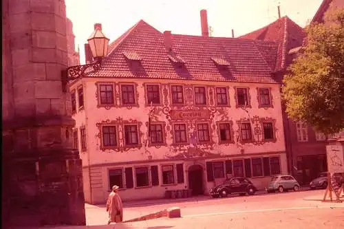 Vintage Dia Film Slide 35mm Loreley Coburg Deutschland   1959  B4/L88