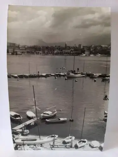 Vintage Foto B&W Split, Spalato, Hafen 1965  14 x 9 cm