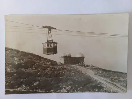 Vintage Foto B&W  Hohe Tatra, Lanovka,  1957  14 x 9 cm