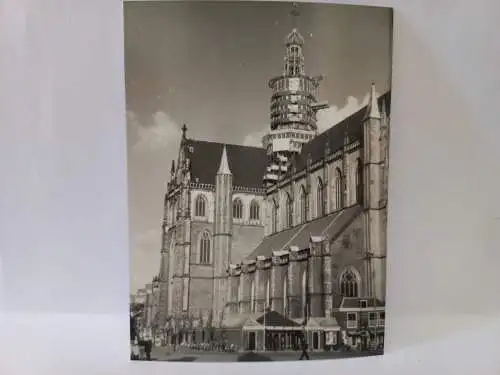 Vintage Foto B&W Haarlem, Niederlande    1967  12x9cm