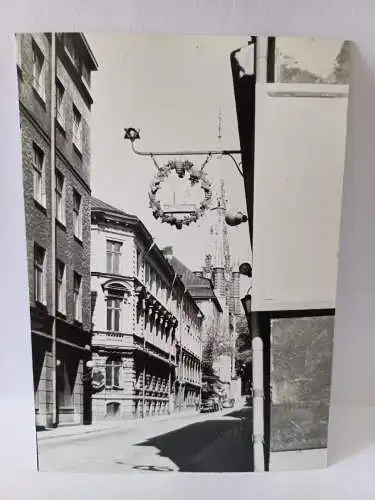 Vintage Foto B&W  Stockholm Gasse in der Altstadt   1964 12x9cm