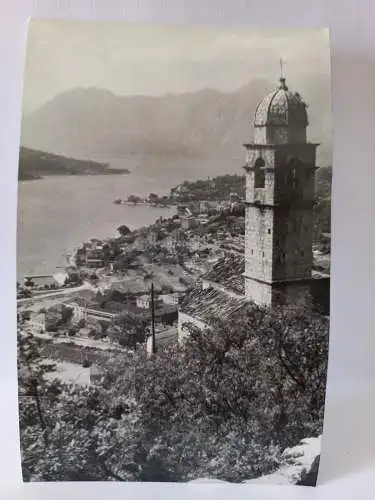 Vintage Foto B&W Kotor - Cattaro 1965   14x9cm