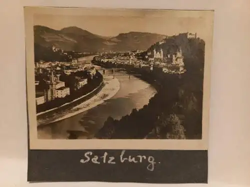 Vintage Foto Salzburg 1938