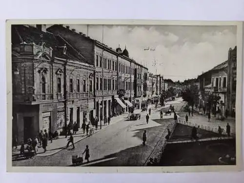 AK Postcard CPA Mukačevo-Munkach-Mukachewe Rákoczyho Str 1938