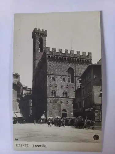 AK Postcard CPA Italien Firenze Bargello