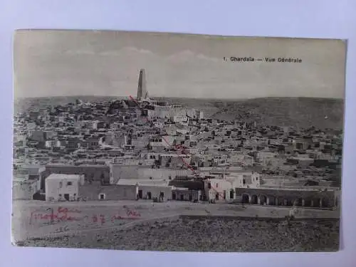 AK Postcard CPA Ghardaia Vue Générale  Algérien