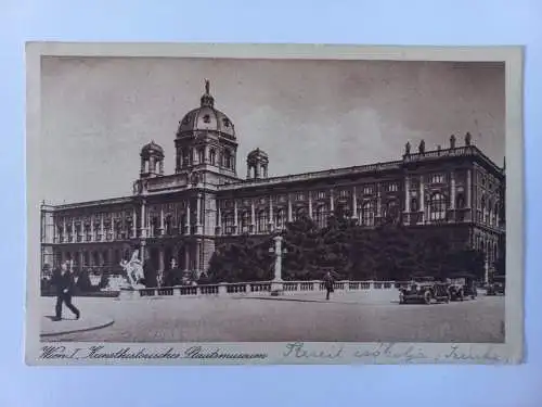 AK Postcard CPA Wien, I. Kunsthistorisches Staatsmuseum 1939