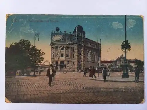 AK Postcard CPA Wien, Aspernplatz mit Urania