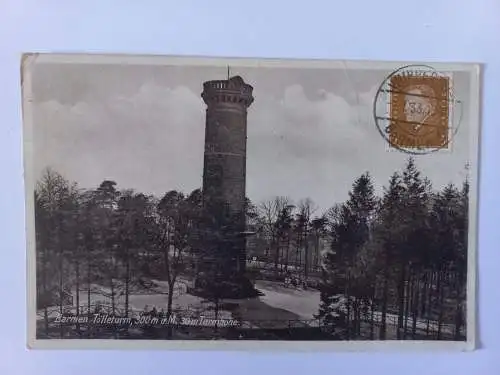 AK Postcard CPA Barmen Tölleturm Wuppertal