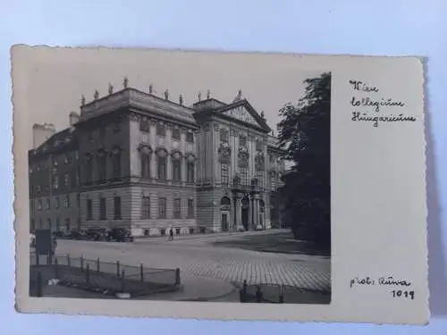 AK Postcard CPA Wien -  Collegium Hungaricum