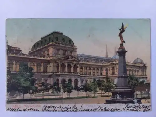 AK Postcard CPA Wien Universität um 1900