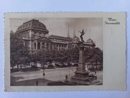 AK Postcard CPA Wien Universität