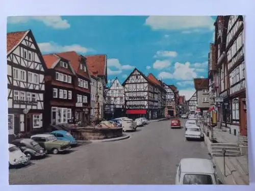 AK Postcard CPA  Fritzlar Marktplatz