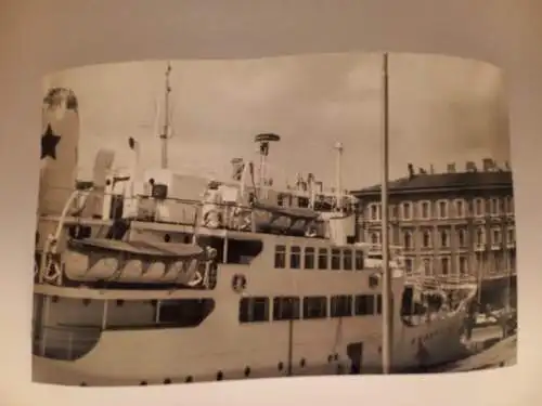 Vintage Foto Rijeka /Fiume/ Hafen Port Harbour 1965