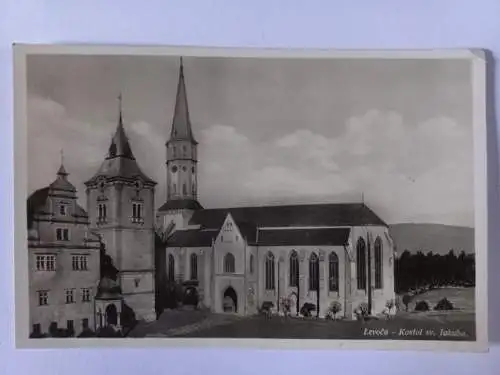 AK Postcard CPA  Levoca,  Levoča Leutschau Kostol sv. Jakuba