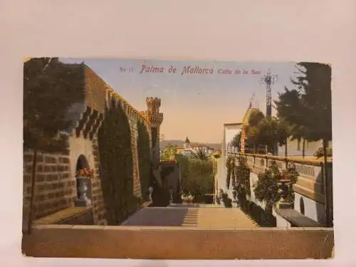 AK Postcard CPA Palma de Mallorca - Calle de la Seo