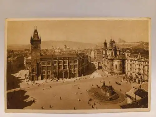 AK Postcard CPA Prag, Altstädter Ring