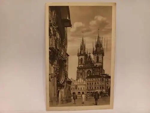 AK Postcard CPA Prag, Altstädter Ring 1920