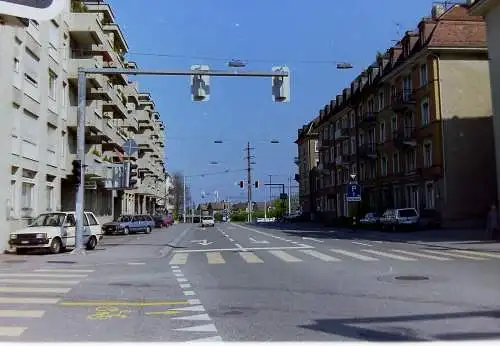 Vintage Negativ Foto Auf den Strassen von Zürich '70s 10/K2/117