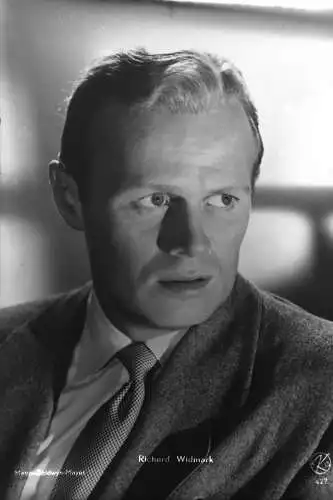 Vintage Glasnegativ Platte Glassnegative Richard Widmark