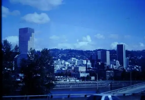 Vintage Dia Film Slide 35mm 18x Vancouver / USA / Canada  '70s  B9/L13-30